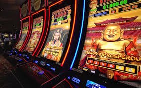 Treasures Aztec slot game reel layout showing Aztec-themed symbols and payline structure